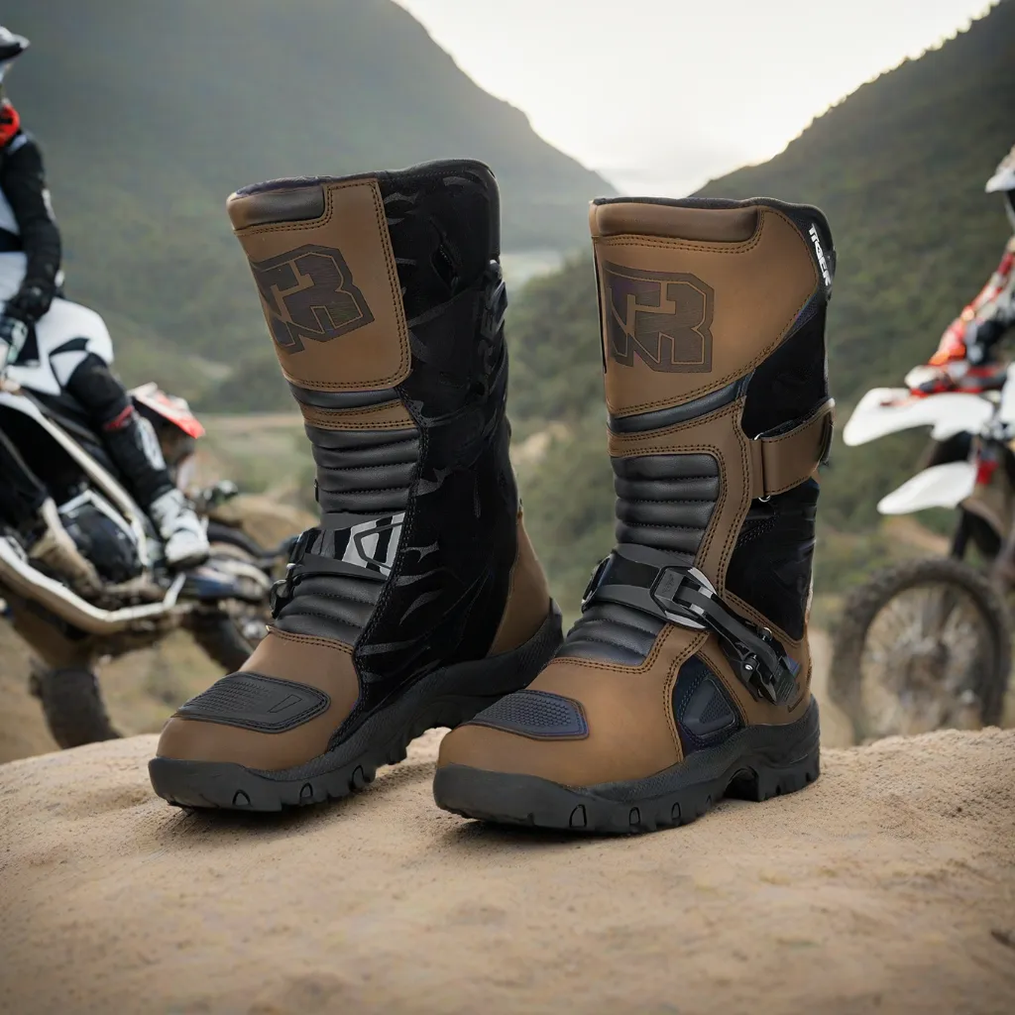 Amazon.com: TR Tiger Racing Adventure Motocross Boots Off Road