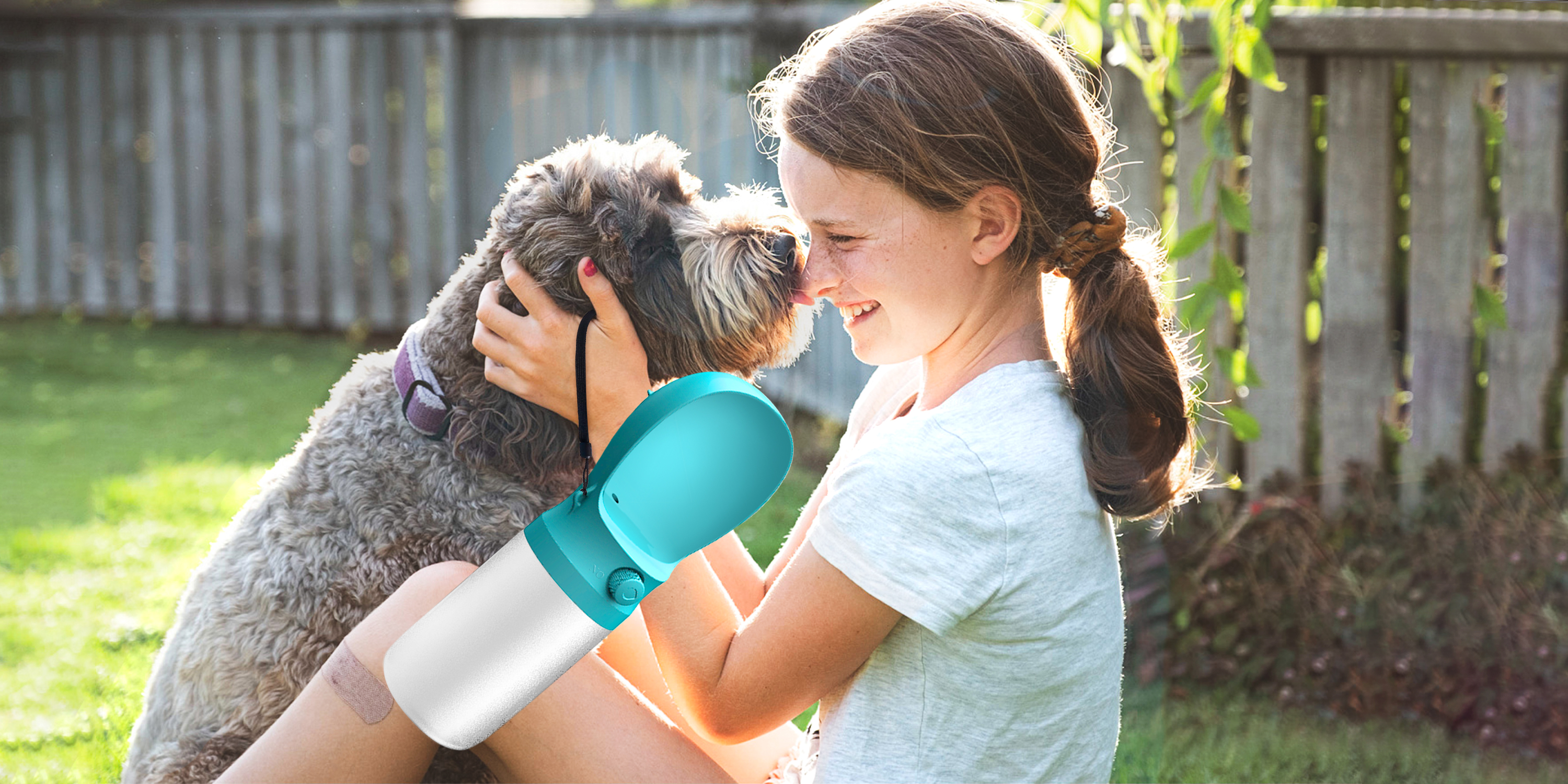 Dog Water Bottle Portable Dog Travel Water Bottles Dispenser, Pet Essentials Accessories for Hiking, Walking, 12 OZ Leak… - Image 8