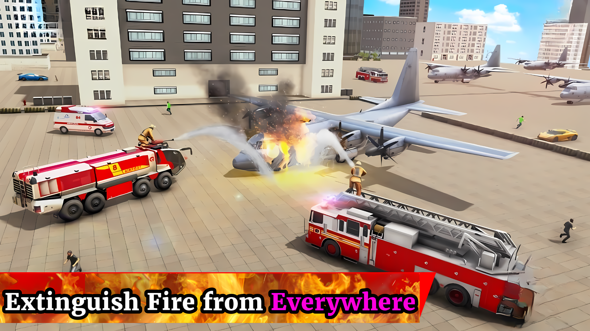 Firefighter Simulator- Fire Truck Game - App on Amazon Appstore