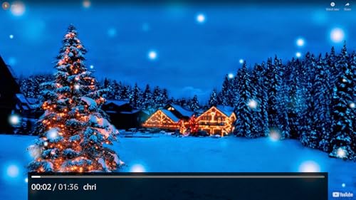 Background for Christmas - Christmas Screensaver - Christmas Ambience