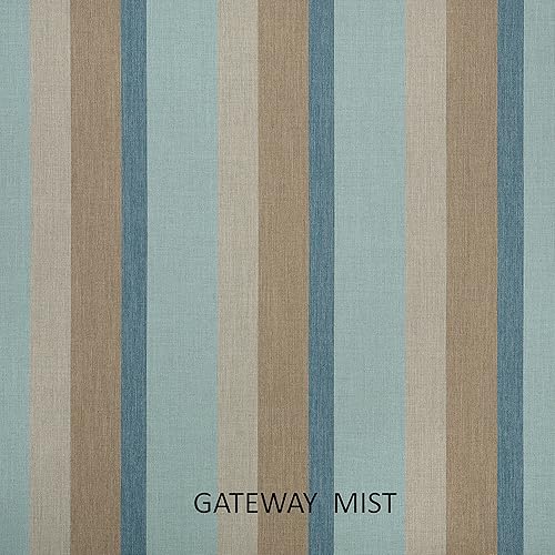 Miniatura 9 de Sorra Home Sunbrella - Juego de cojines para sillas con cable para interiores y exteriores, 17 x 17 x 2 pulgadas, plata fundida