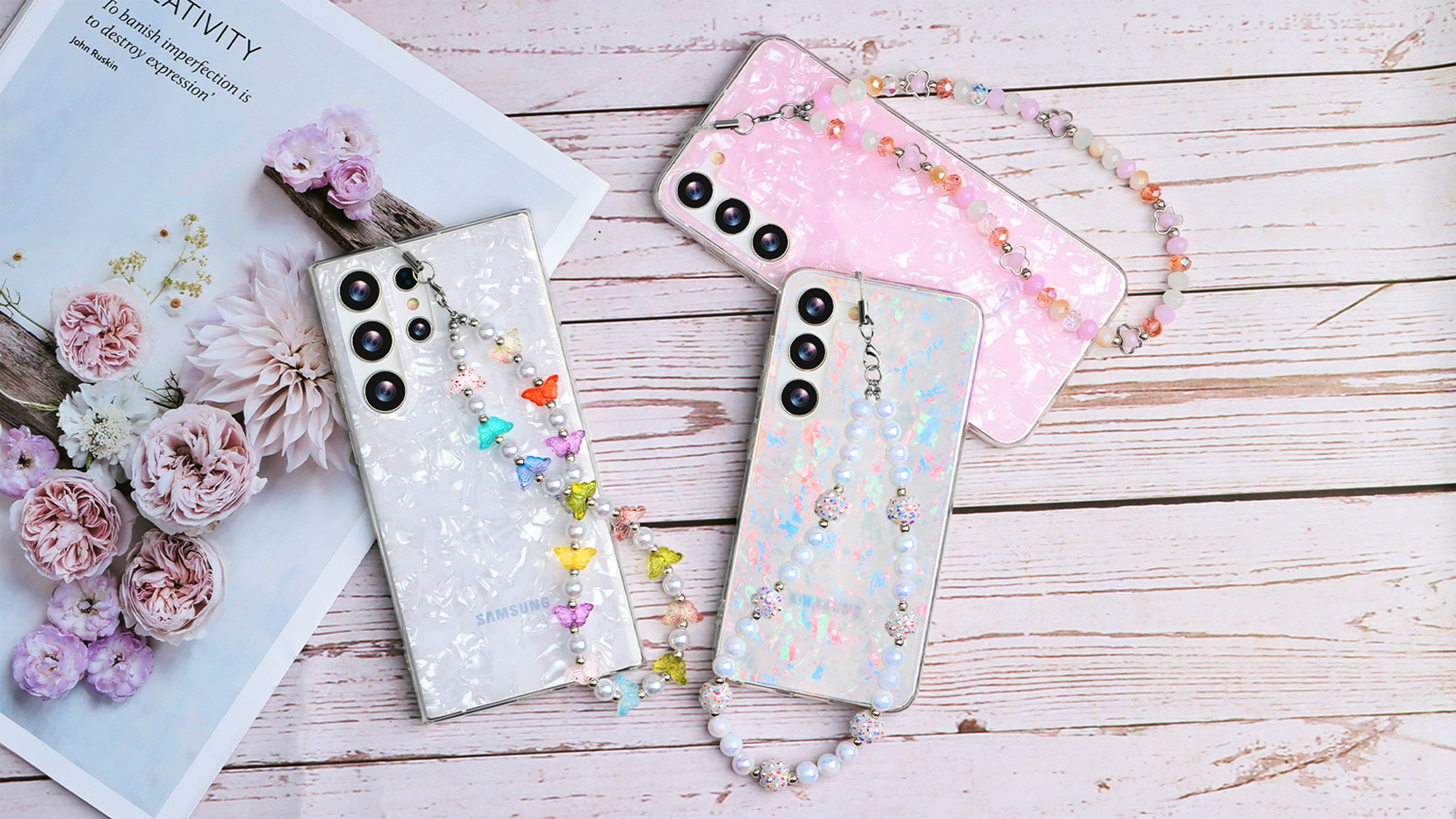 Amazon.com: Casililor Samsung Galaxy S23 Plus Case with Pearl