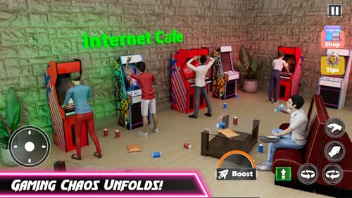 Internet Cafe Gaming PC Sim 3D