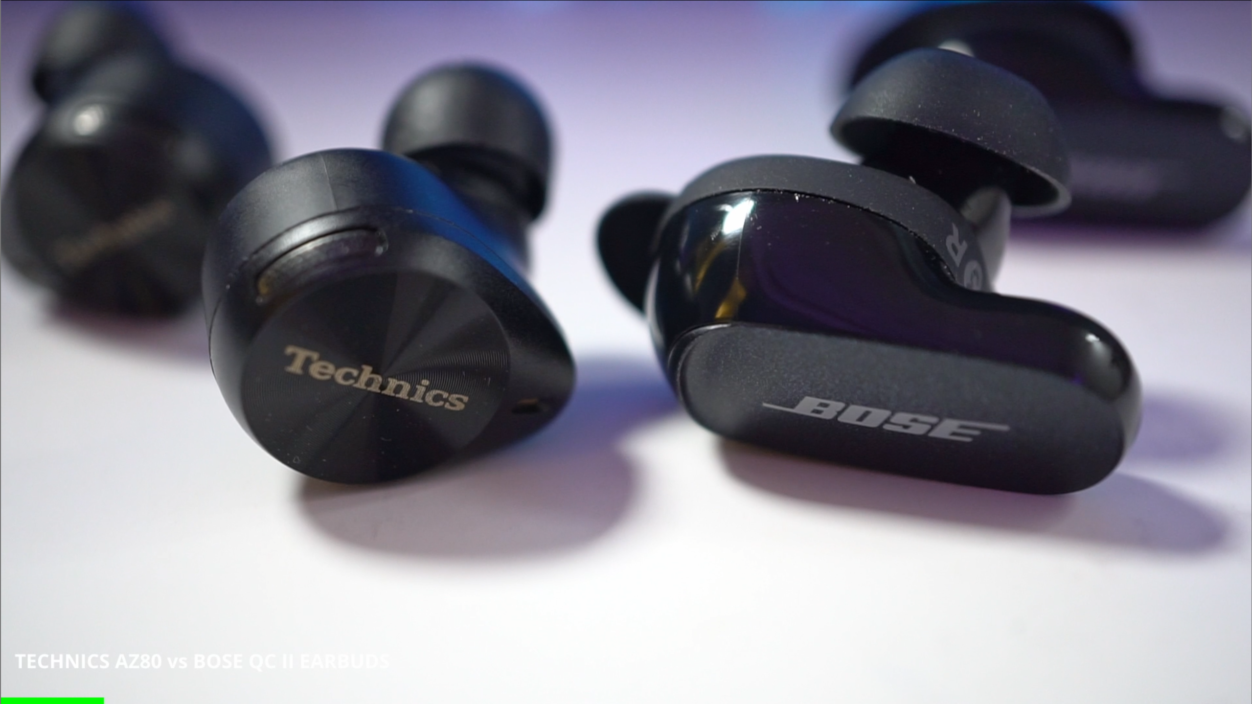 Watch Technics AZ80 vs Bose QuietComfort II Earbuds on Amazon Live
