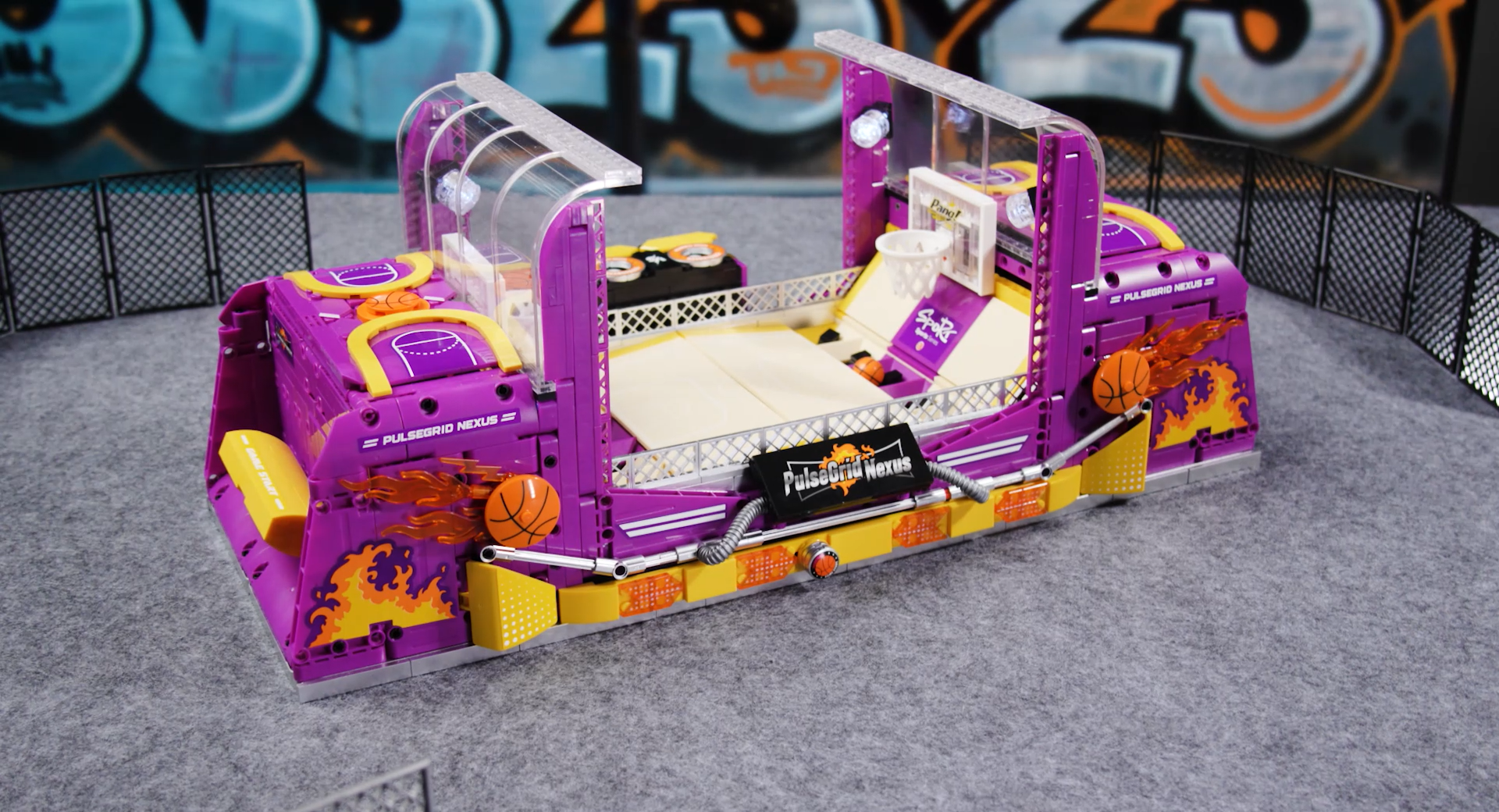 Amazon.com: JTBBOY Basketball Machine Building Blocks Set, DIY