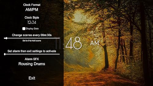 Autumn Clock HD