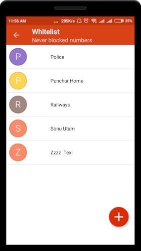 Call Blocker - Blacklist & White-list of Call
