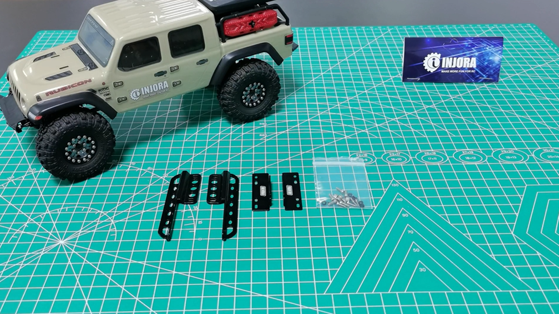 SODIAL-PéDale LatéRale en MéTal Rock Sliders pour MINI-Z 1-18 1-24 RC