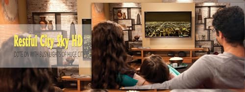 céu da cidade repousante gratuito HD - aprecie a bela paisagem na sua TV HDR 4K, TV 8K e dispositivo