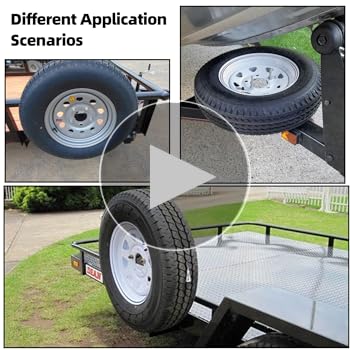 BUNKER INDUST Spare Tire Mount Bracket With Lock Side