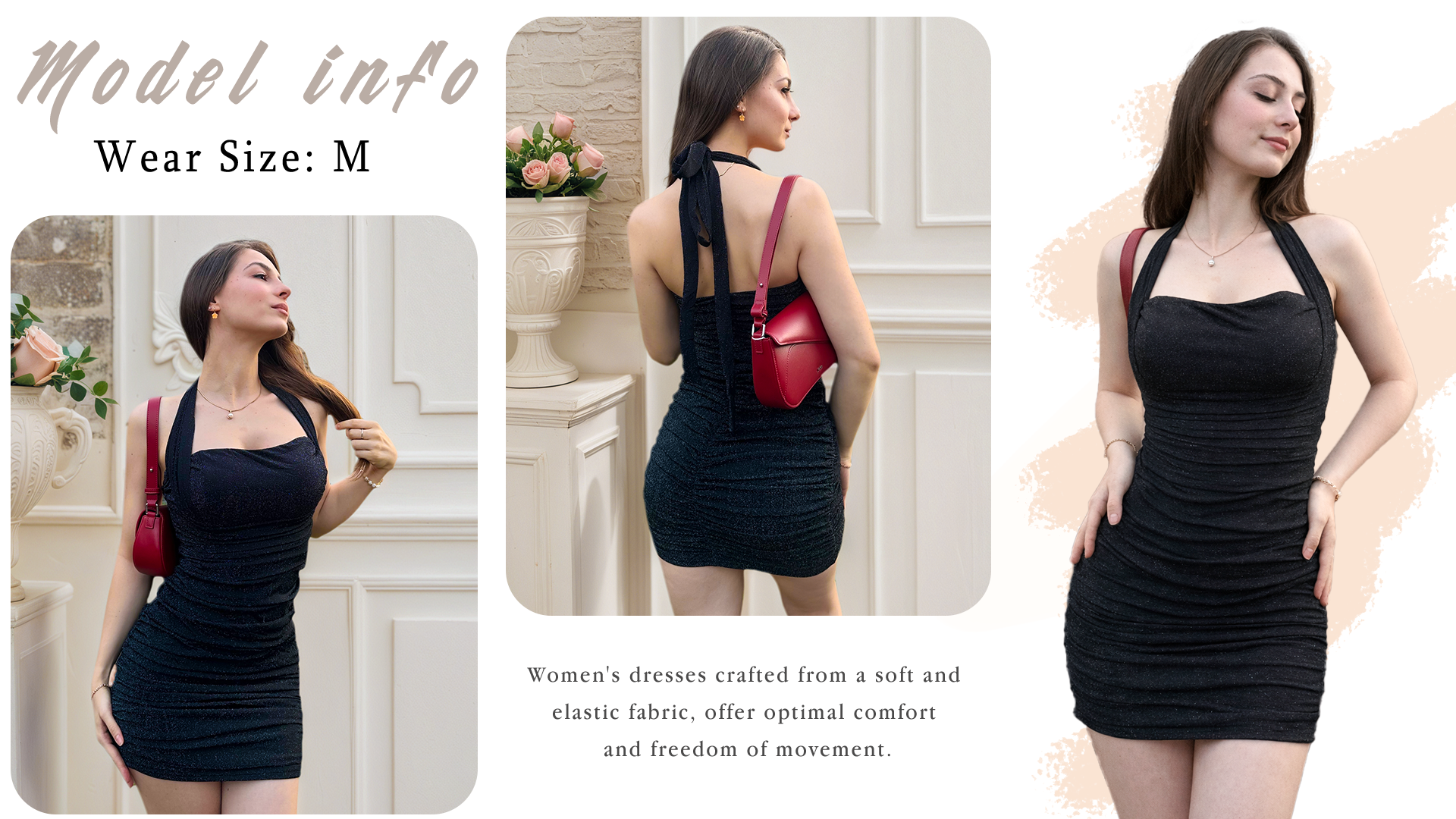 tight back at you ruched dress Bring It Back Dress