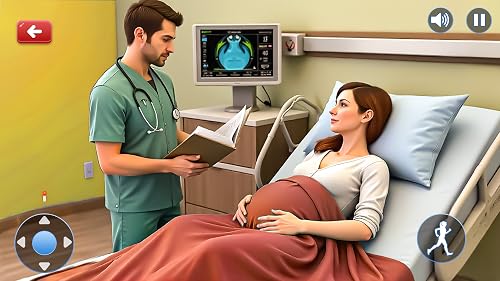 Simulateur de mère enceinte, soins du nouveau-né, jeux de famille pour filles – vue 5