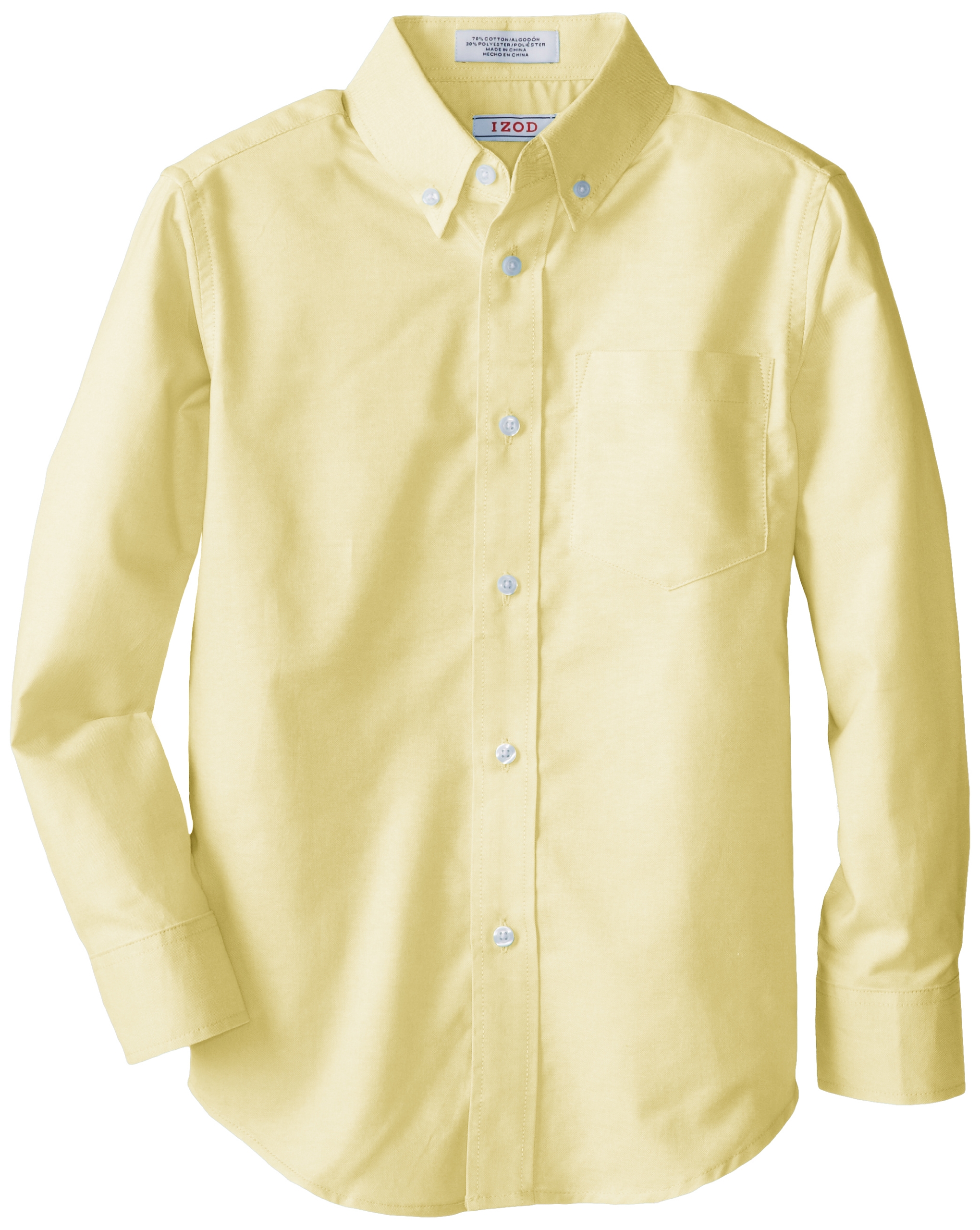 IZOD Boys' Long Sleeve Oxford Shirt