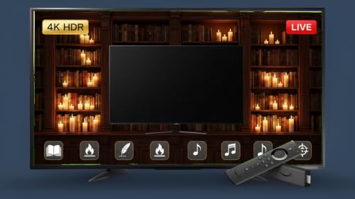 Cozy Candlelit Library: The Ambient Flicker of Candles & Old Book Sounds for a Studious Vibe – vue 8