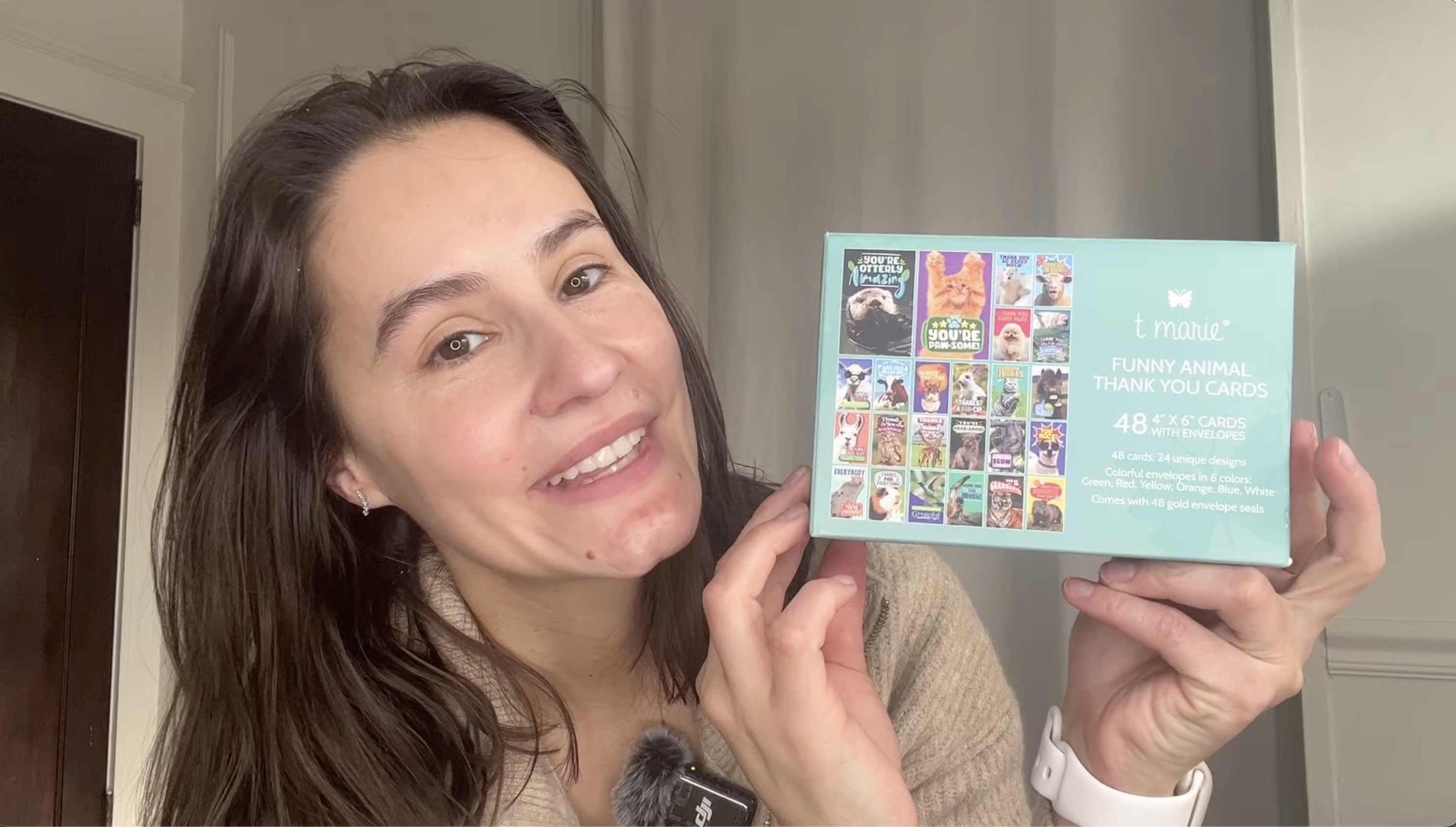 Watch Fun Thank You Cards that my kids are excited to write! on Amazon Live