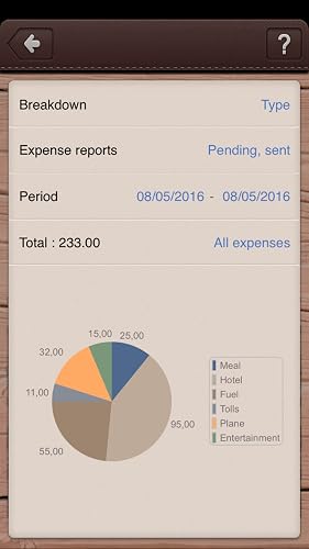 Pro Expenses - Notes de frais – vue 4