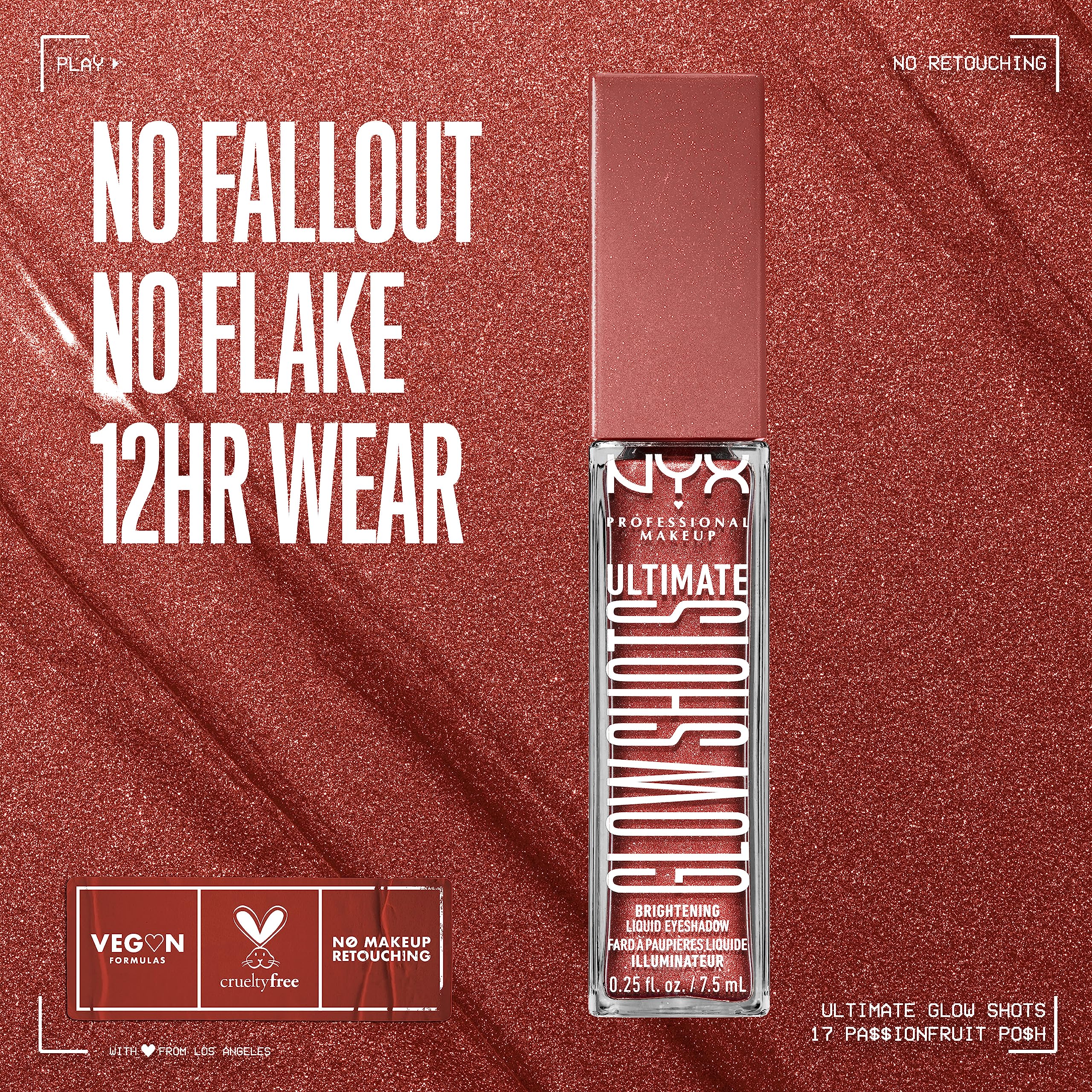 NYX Professional Makeup, Ultimate Glowshots Vivid Rich - Passionfruit Posh