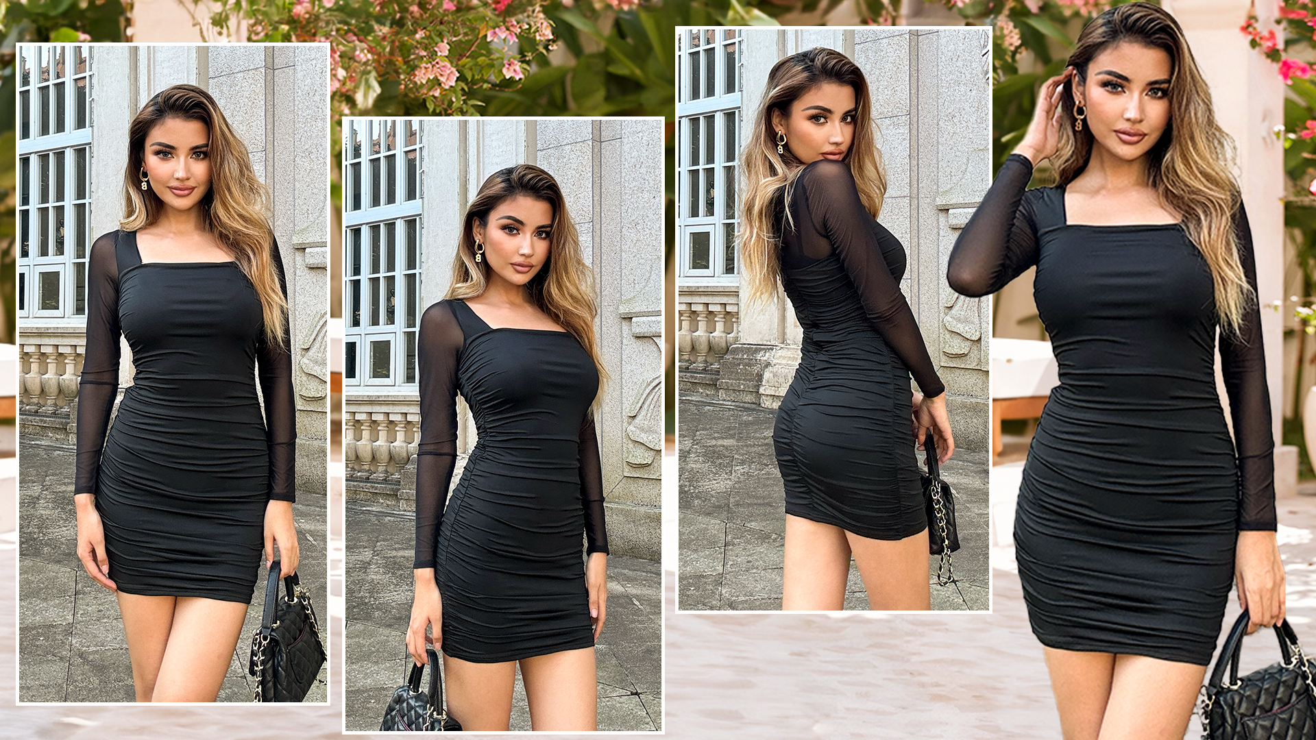 white christmas dresses Ksubi Women's Forbidden Dress Black, Black, Size Xs main image 0