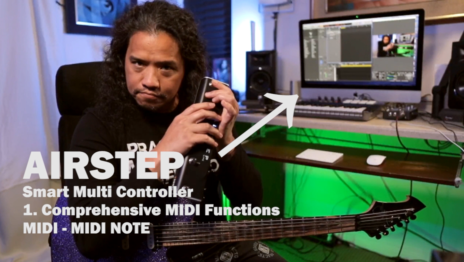 Amazon.com: XSONIC Airstep Lite MIDI, HID Wireless Controller with