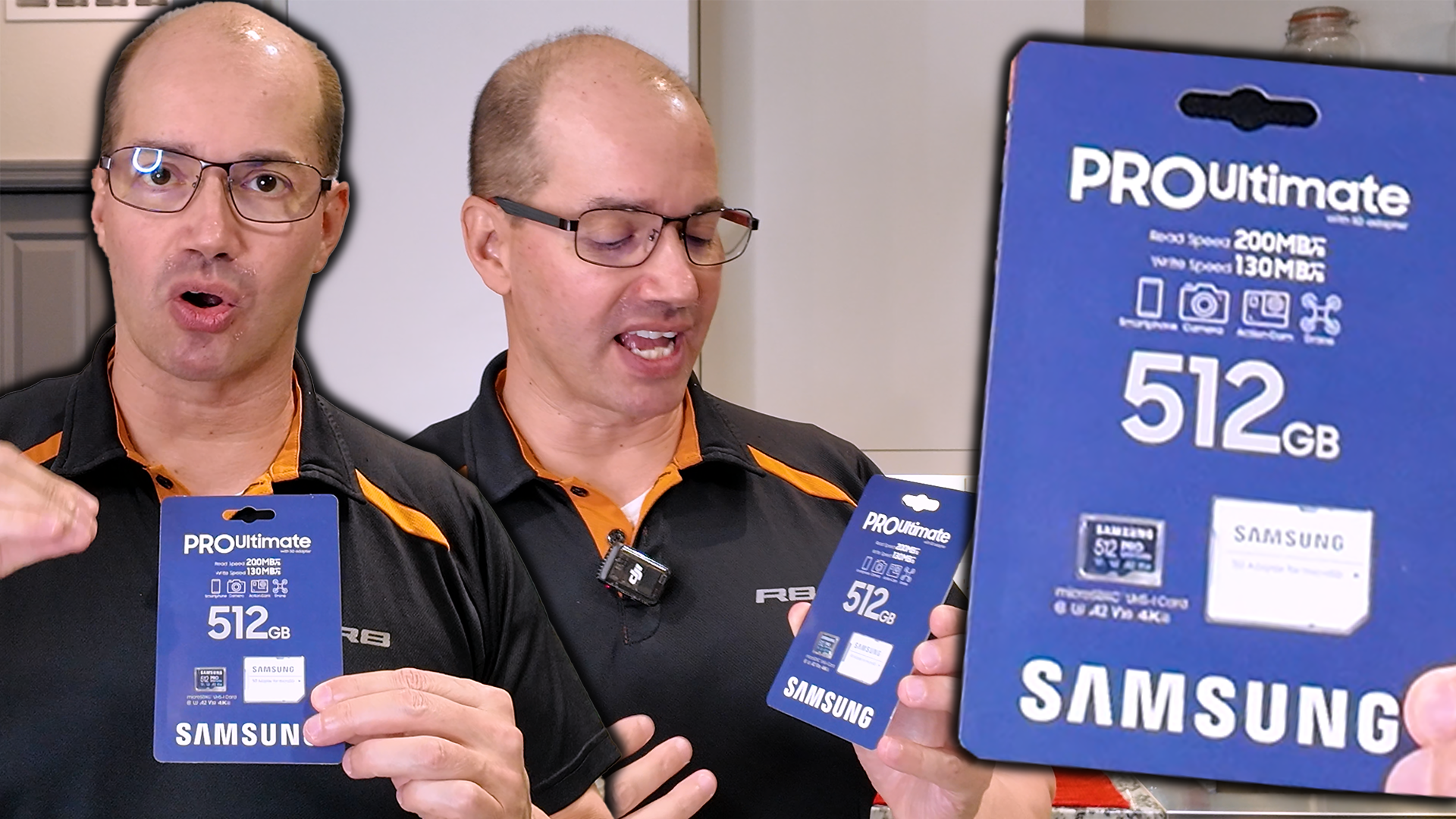 Watch Samsung Pro Ultimate MicroSD Card 512 GB - Review & Demo on