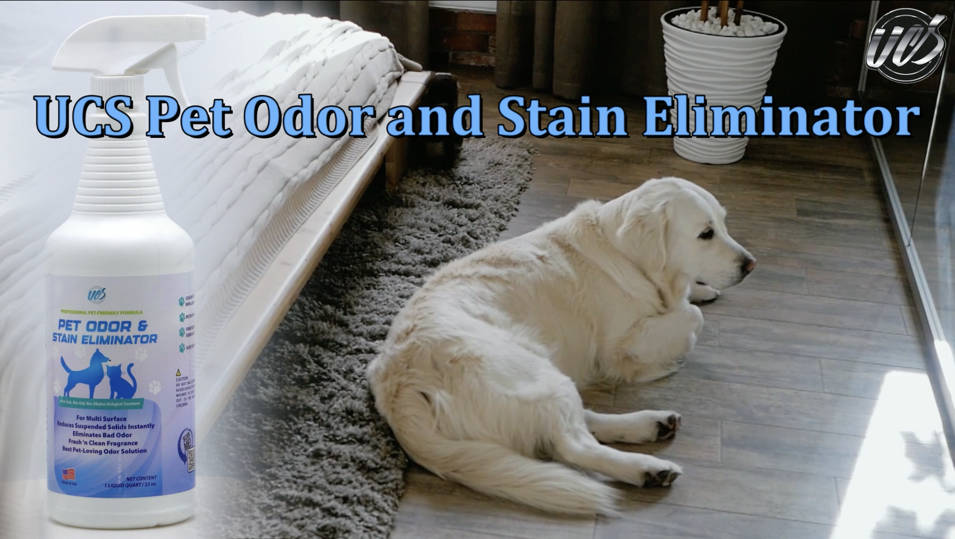 Cat Urine Odor Pet Odor Hardwood Floors Carpet Cleaner Solution - Main Image