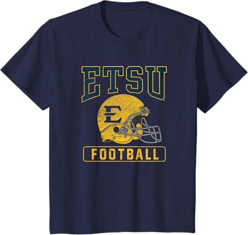 Miniatura 5 de East Tennessee State ETSU Buccaneers - Camiseta con casco de fútbol americano, Azul