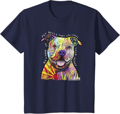 Miniatura 41 de Beware Of Pit Bulls, Dean Russo Pitbull Original - Dog Lover T-Shirt Black,Navy Blue,Asphalt Grey,Slate Grey,White,Cranberry Red,Kelly Green,Olive