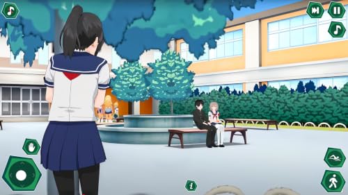 Anime lycéenne sakura fille japonaise vie de famille jeux de filles hors ligne – vue 9