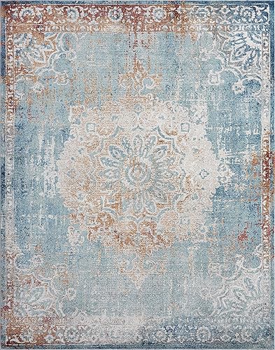 Miniatura 3 de Tayse Giuliana - Alfombra de área de 5 x 7 pies, 5 x 7, alfombra para sala de estar, comedor, dormitorio, cocina o entrada, alfombras para sala de