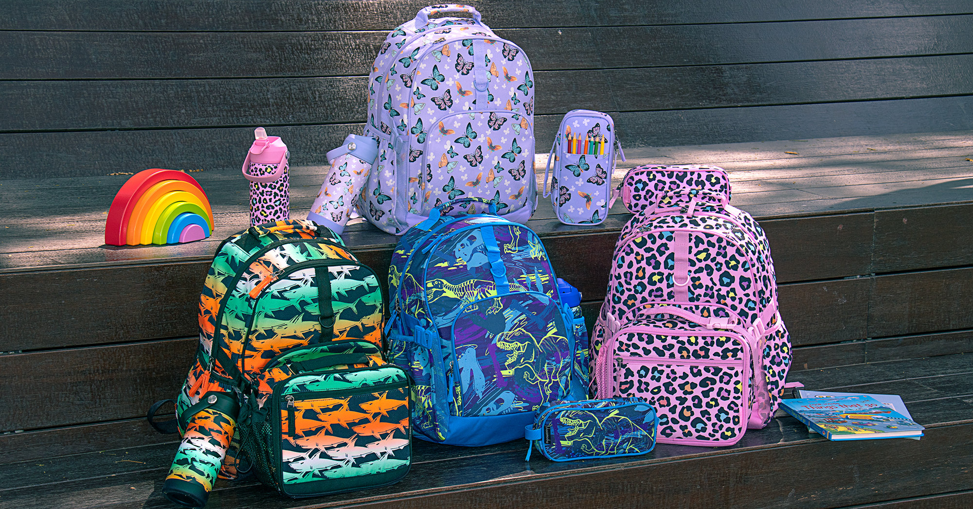 Amazon.com | Choco Mocha Butterfly Backpack for Girls, Elementary