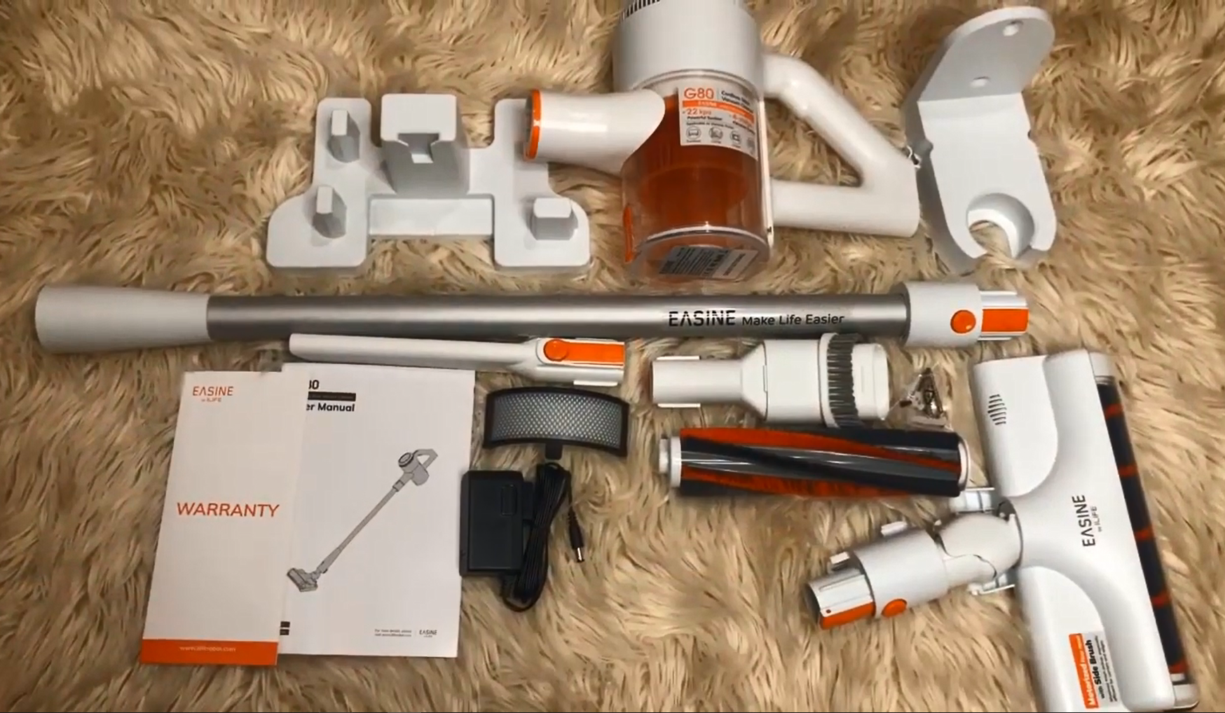 Amazon.com - EASINE by ILIFE G80 Cordless Stick Vacuum Cleaner