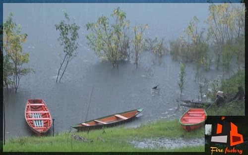 Rainy Lakeside