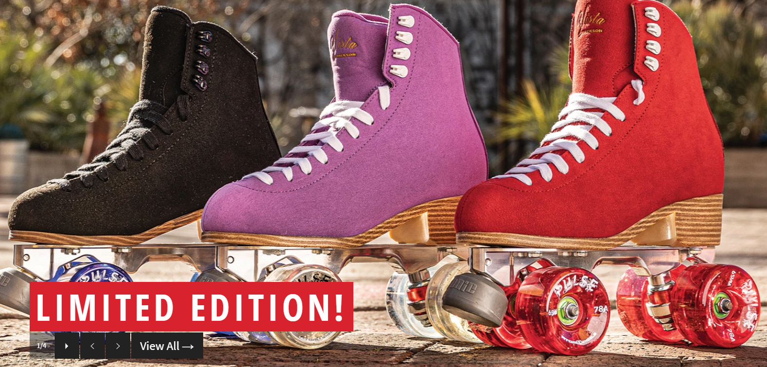 Size Chart Jackson Vista Viper Outdoor Skates Nylon Plate Quad