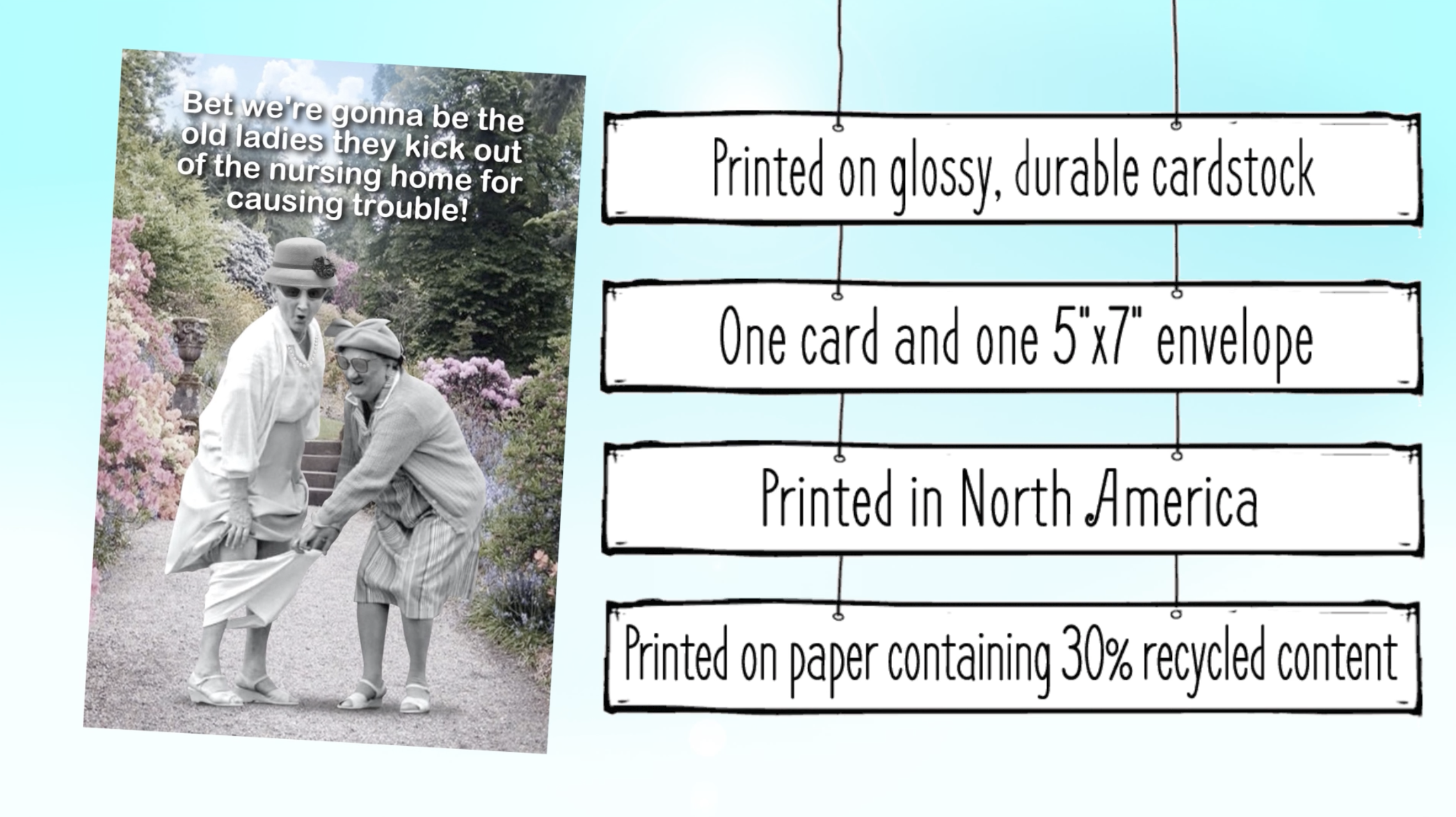 Carte D'anniversaire Amusante Pour Elle, Carte D'anniversaire Pour Femme, Carte D'anniversaire