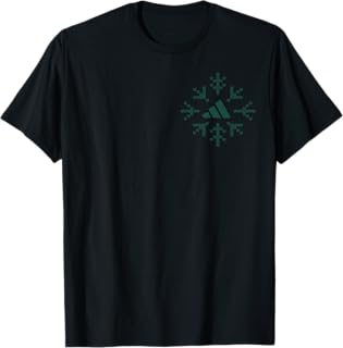 Snowflake Three Stripes Graphic T-Shirt