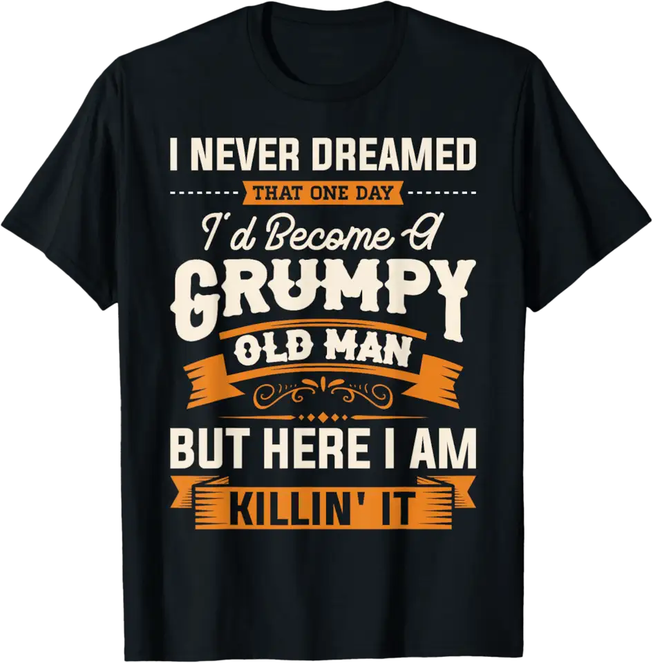 Funny Gift For Grumpy Old Papa Grandpa Grandfather...