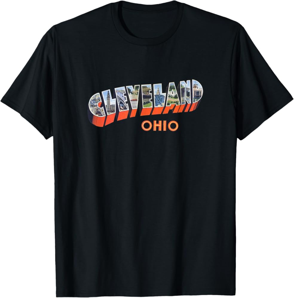 Cleveland ohio t shirts on sale