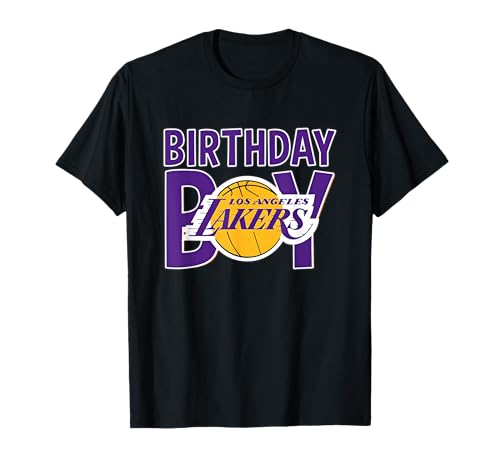NBA Birthday Boy Los Angeles Lakers Baller Logo T-Shirt