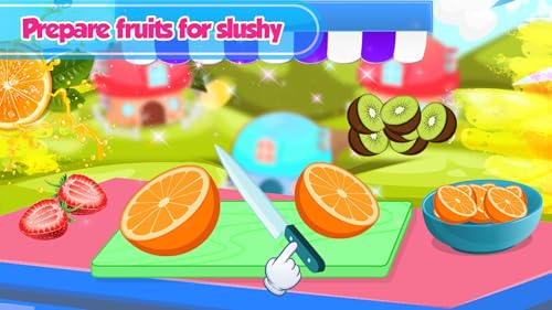 Frozen Slush Rainbow Ice Cream : Craft Colorful Slushy Delights - Frozen drink simulator