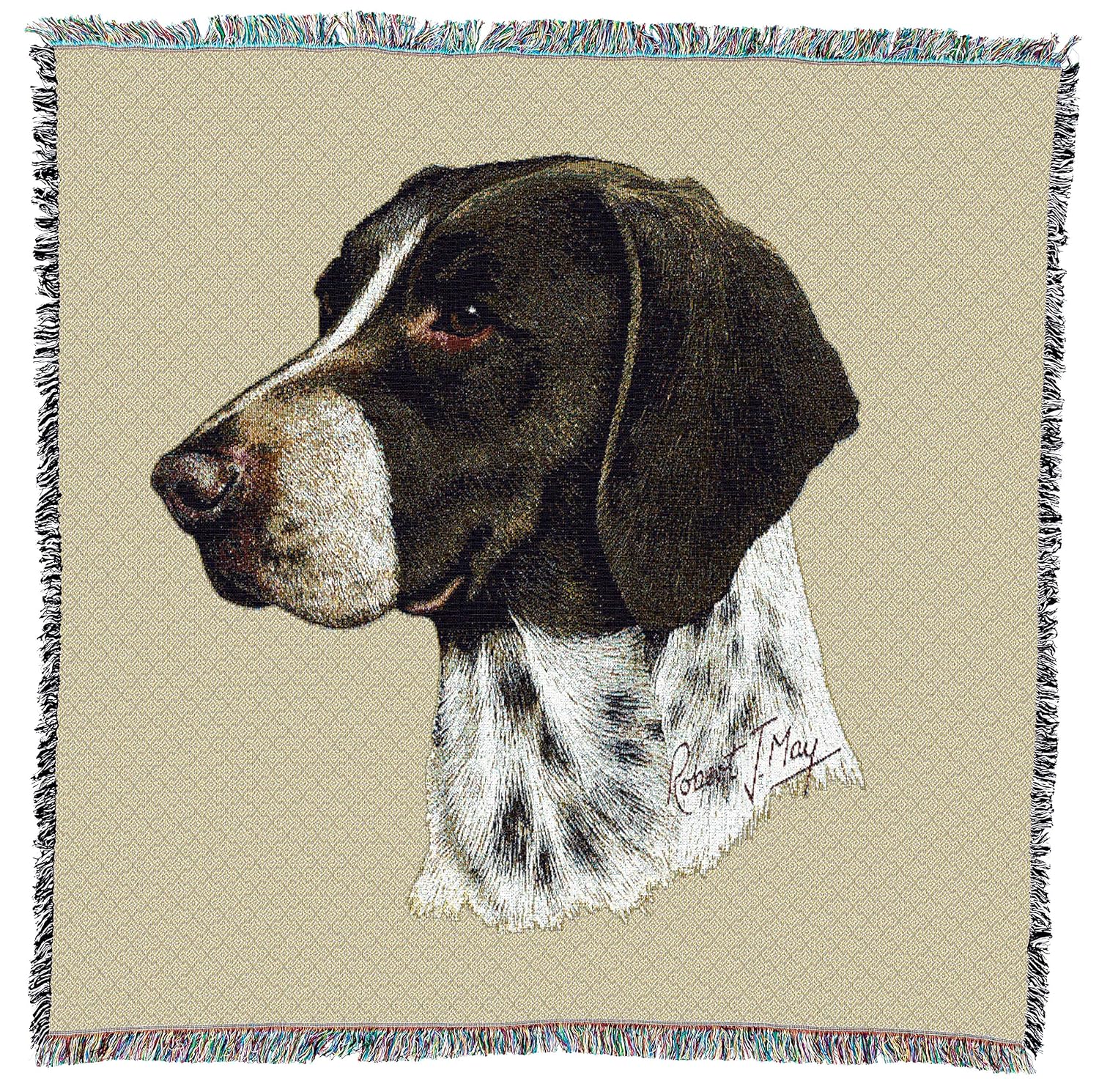Pure Country 1946-LS German Pet Blanket, Canine on Beige Background, 54 by 54-Inch - Review, Price and Buying Guide