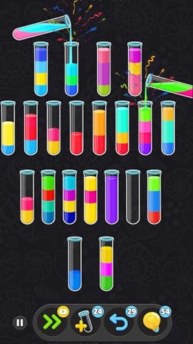 Color Water Sort - Tube Puzzle Games - Satisfying Game