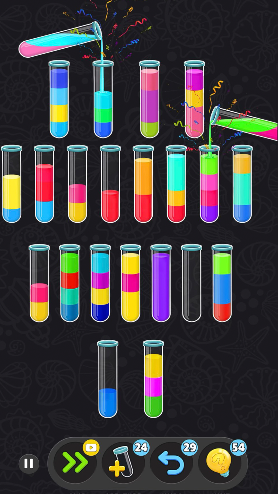Color Water Sort - Tube Puzzle Games - Satisfying Game-Amazonアプリストアのアプリ