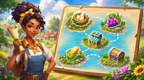 Farm Factory Simulator Farming Harvest Game 3D Tractor Village Crop Town Builder 2026 – vue 5