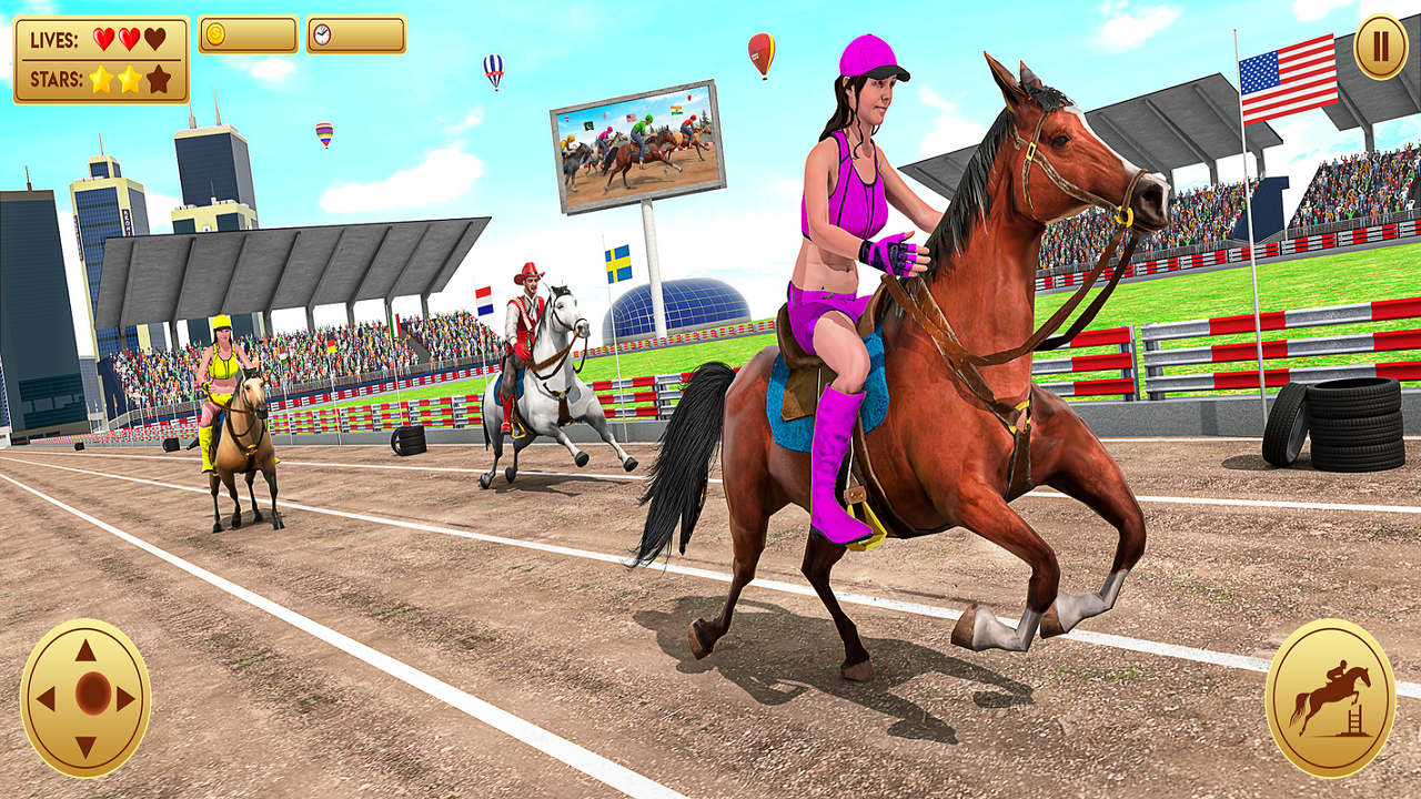Horse Racing Rider Simulator Game 3D - Aplicativo na Amazon Appstore