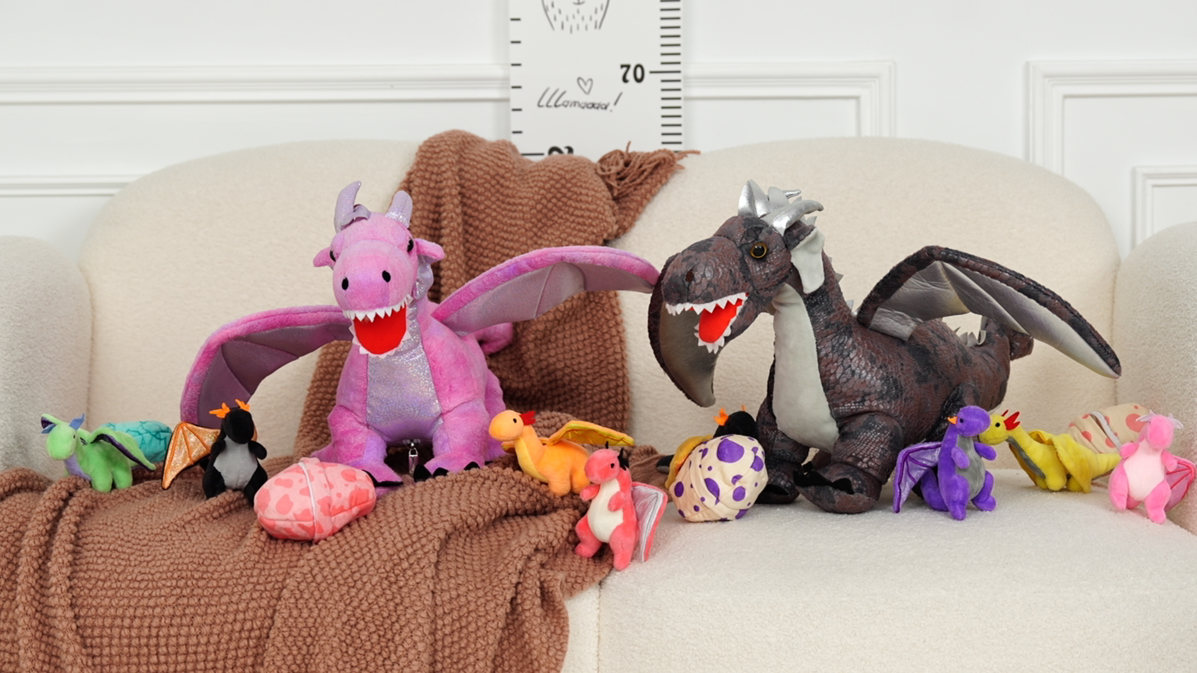 Amazon.com: Muiteiur 7 Piece Dragon Stuffed Animals, 21.6 inch