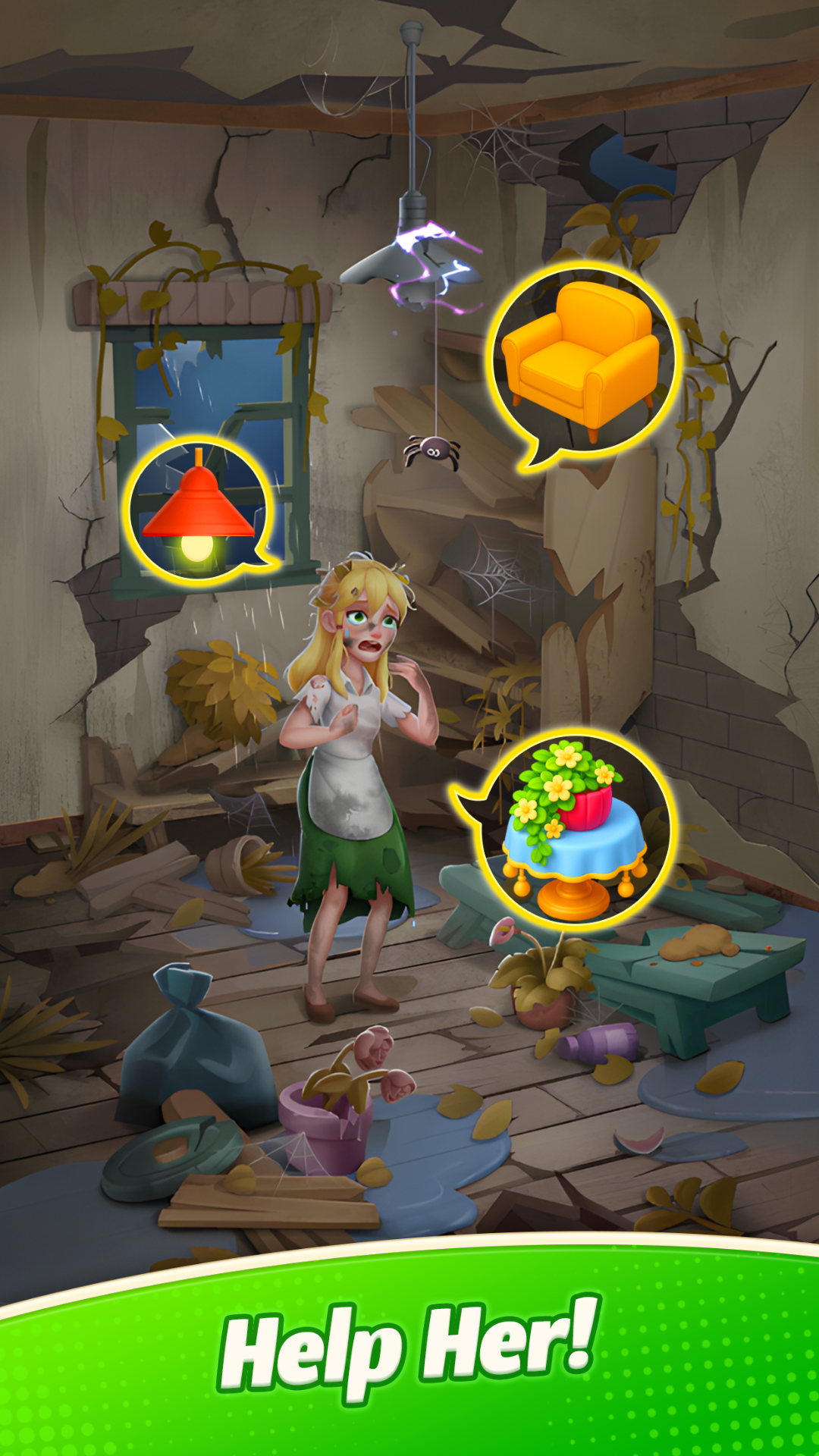 Tile Match Story: Family Makeover - App on Amazon Appstore
