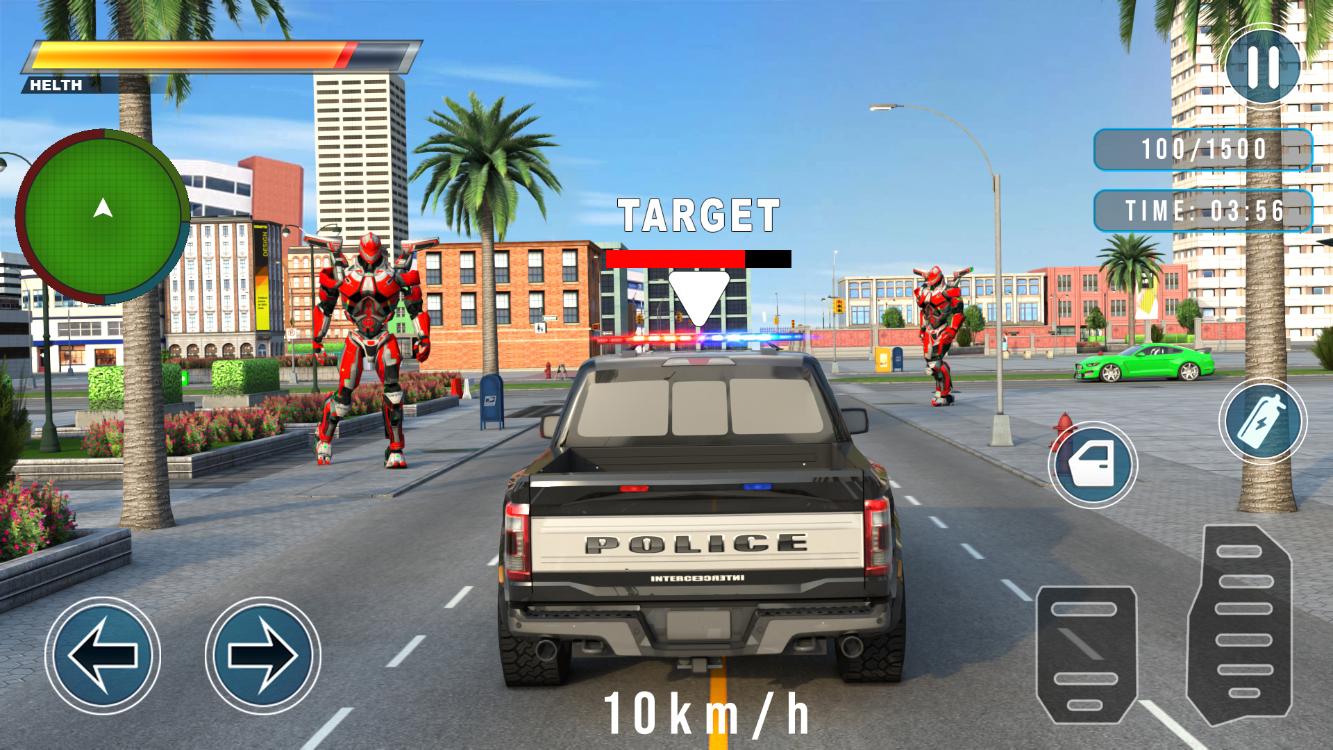 Police Car Chase Driving Game: Robot Transform & US Police Games - App ...