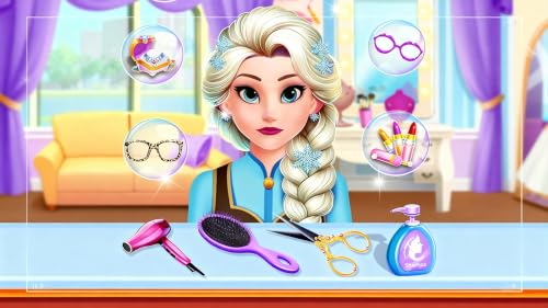 Miniatura 7 de Juego De Peluquería Para Niñas Cambio De Imagen De Princesa