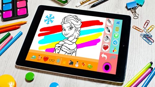 ICE Princess Coloring.