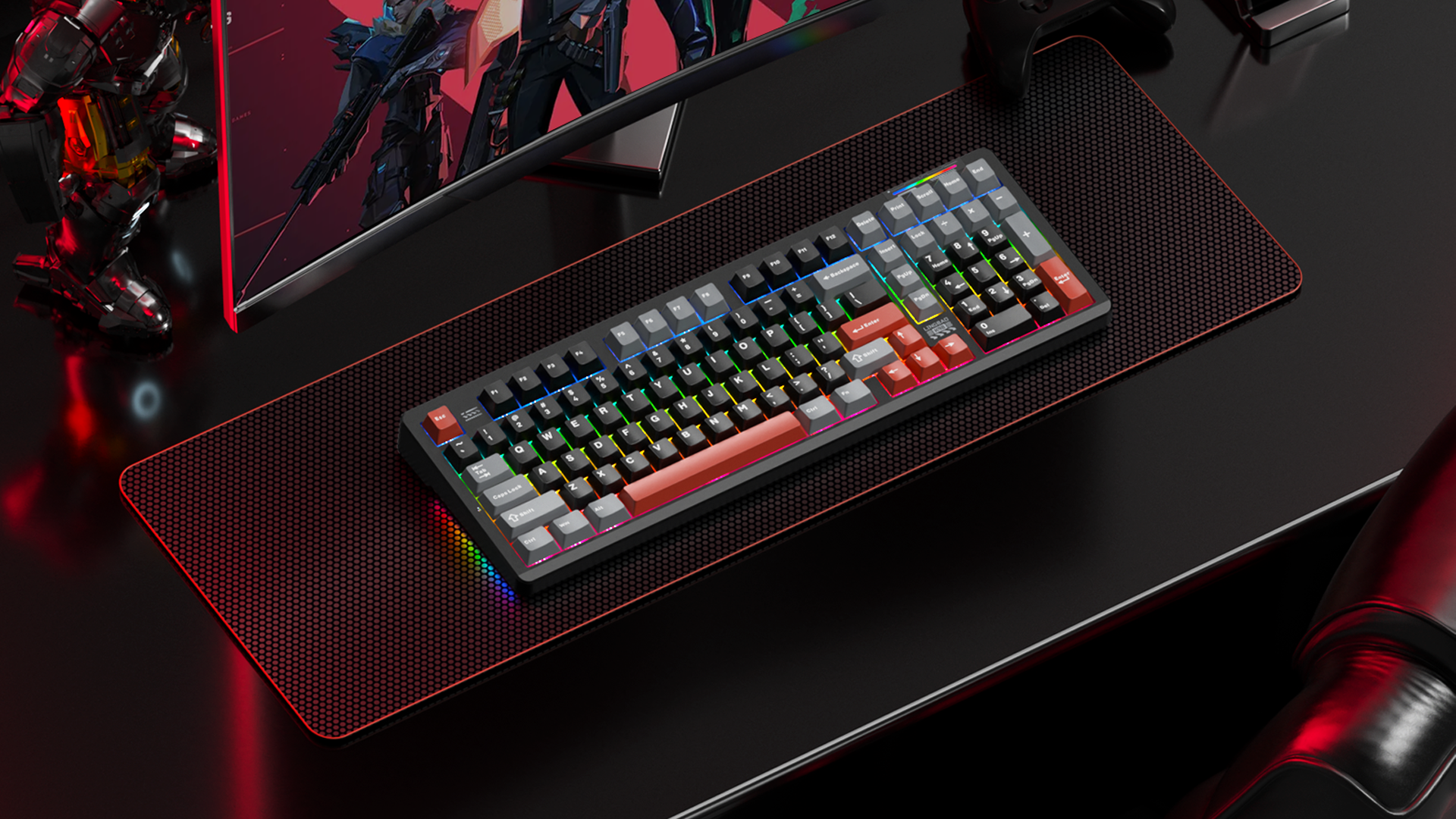 Amazon.com: LINGBAO K98 Wireless Mechanical Gaming Keyboard